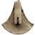 Porte bébé enfant en lin camel Beige, noir, doré 1 - vertbaudet enfant 
