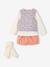 Ensemble 4 pièces bébé fille abricot 7 - vertbaudet enfant 