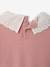 Pull bébé fille manches longues mauve+moka 4 - vertbaudet enfant 