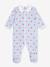 Pyjama bébé à col imprimé coeurs bleu clair 1 - vertbaudet enfant 