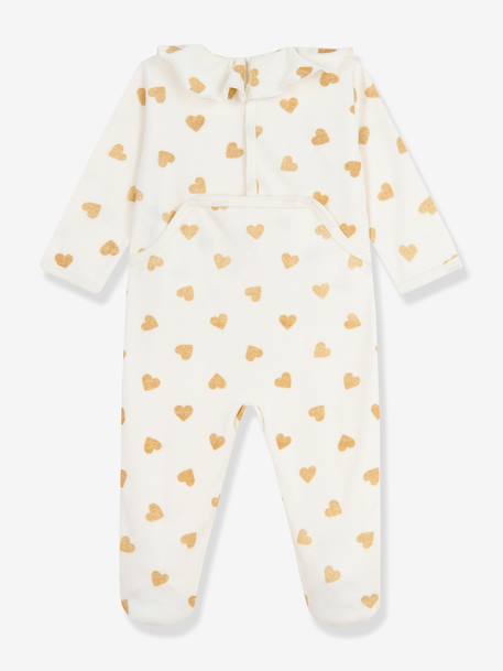 Pyjama bébé ouverture dos blanc 2 - vertbaudet enfant 