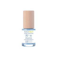 Puériculture-Vernis à ongles biosourcé jolies mimines bleu myrtille