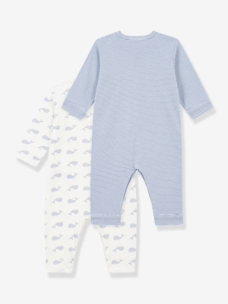 Lot de 2 pyjamas bébé vert clair 2 - vertbaudet enfant 