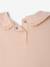 T-shirt bébé manches longues col claudine beige clair+rose pâle+vert d'eau 12 - vertbaudet enfant 