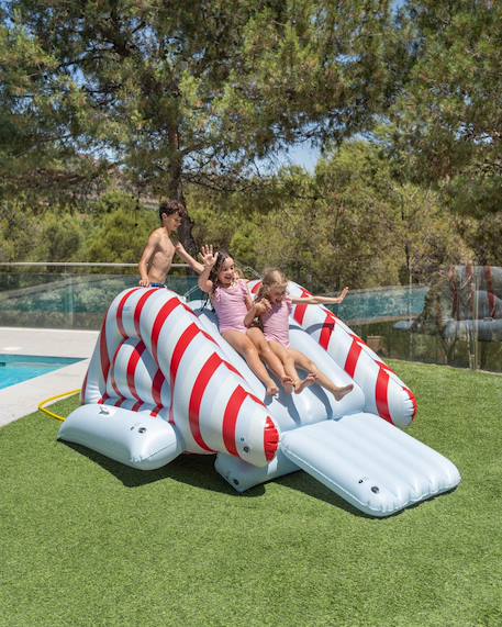 Centre de jeux aquatique enfant avec toboggan Multicolore+Violet 6 - vertbaudet enfant 