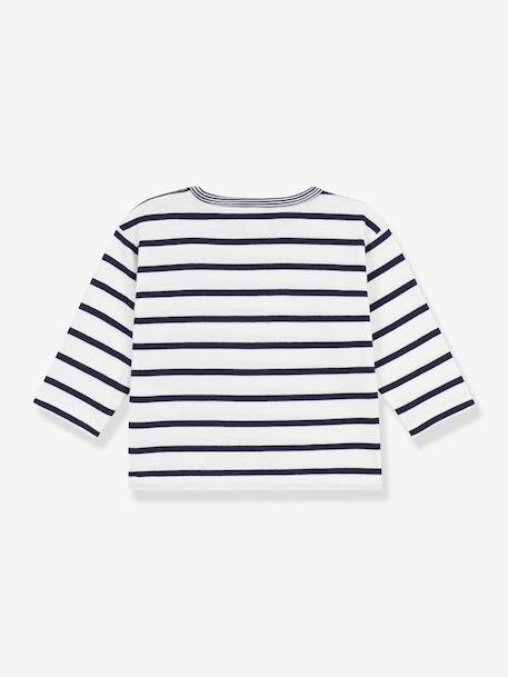 T-shirt manches longues marine 4 - vertbaudet enfant 
