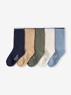 -Lot de 5 paires de chaussettes Basics garçon