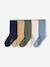Lot de 5 paires de chaussettes Basics garçon beige+olive 1 - vertbaudet enfant 