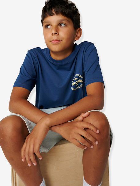 T-shirt Staple bleu+kaki 2 - vertbaudet enfant 