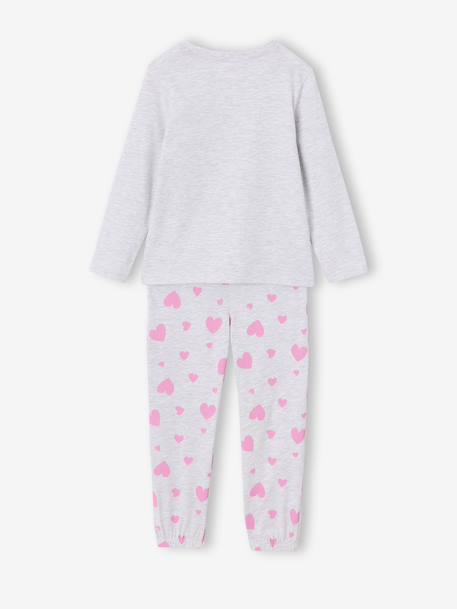 Pyjama Lilo et Stitch fille gris chiné 4 - vertbaudet enfant 
