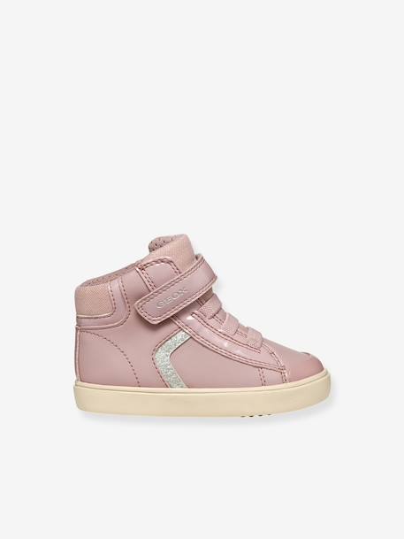Baskets mi-hautes Gisli rose pâle 2 - vertbaudet enfant 