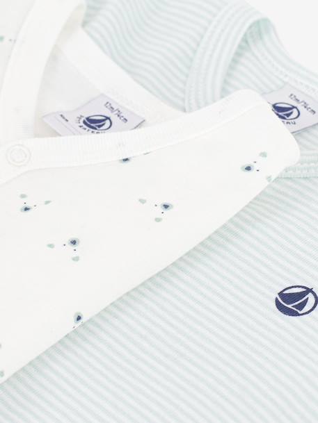 Lot 2 pyjamas bébé vert clair 3 - vertbaudet enfant 