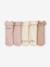 Lot de 5 bottons bébé fille rose poudré 1 - vertbaudet enfant 