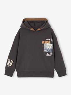 Sweat à capuche garçon  - vertbaudet enfant