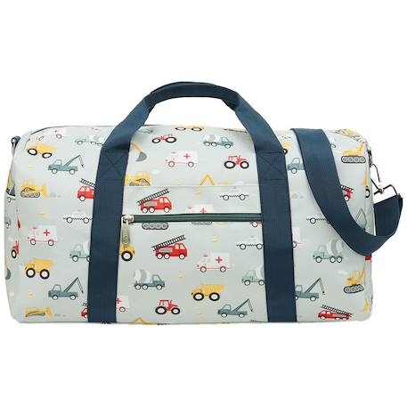 Sac de voyage véhicules Bleu, jaune, rouge 2 - vertbaudet enfant 