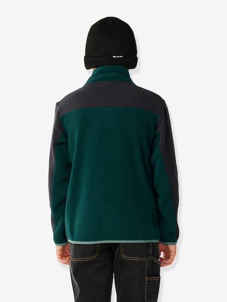 Veste Raw Energy vert foncé 2 - vertbaudet enfant 