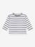 T-shirt manches longues marine 1 - vertbaudet enfant 
