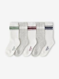-Lot de 5 chaussettes garçon sport