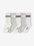 Lot de 5 chaussettes garçon sport écru 1 - vertbaudet enfant 
