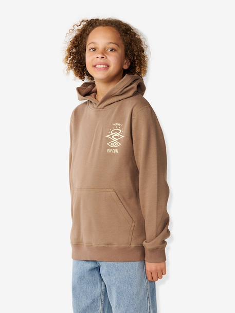 Sweat à capuche Search Icon marron+noir 4 - vertbaudet enfant 