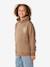 Sweat à capuche Search Icon marron+noir 4 - vertbaudet enfant 
