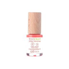 Puériculture-Vernis à ongles biosourcé jolies mimines corail pêche