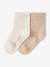 Lot de 2 chaussettes bébé fille écru 1 - vertbaudet enfant 