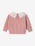 Pull bébé fille manches longues mauve+moka 2 - vertbaudet enfant 