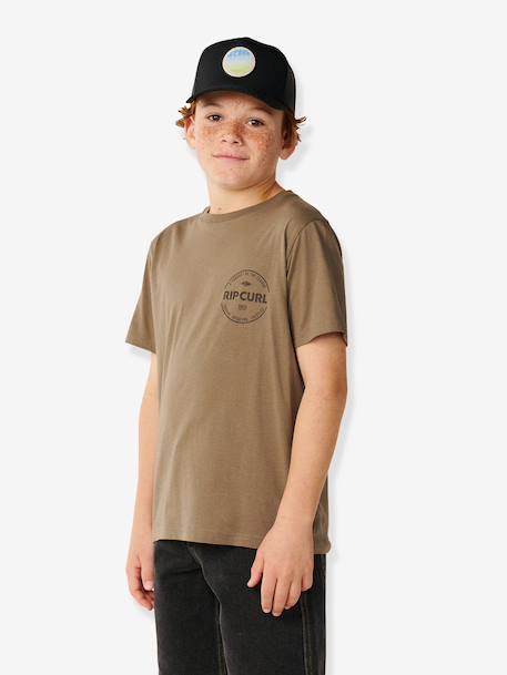 T-shirt Staple bleu+kaki 8 - vertbaudet enfant 