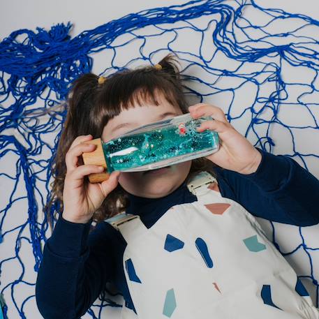 Bouteille sensorielle move baleine Bleu, baleine 5 - vertbaudet enfant 