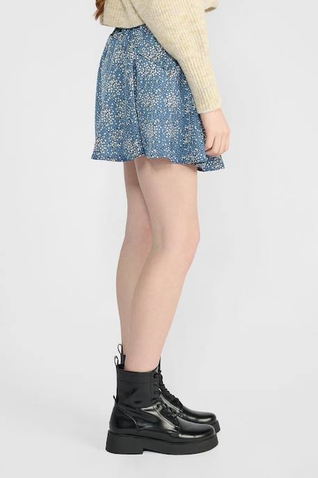 Jupe evasée, patineuse dalougi Blue jeans 3 - vertbaudet enfant 