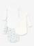 Lot 3 bodies manches longues bleu 2 - vertbaudet enfant 