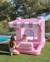 Chateau gonflable enfant avec aire de jeu Rose 2 - vertbaudet enfant 