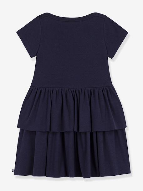 Robe à manches courtes marine 2 - vertbaudet enfant 