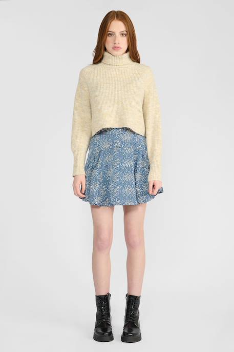 Jupe evasée, patineuse dalougi Blue jeans 2 - vertbaudet enfant 