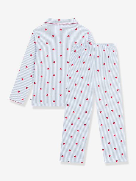 Pyjama boutonné enfant bleu clair 4 - vertbaudet enfant 
