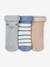 Lot de 3 soquettes bébé garçon beige 1 - vertbaudet enfant 