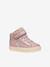 Baskets mi-hautes Gisli rose pâle 1 - vertbaudet enfant 