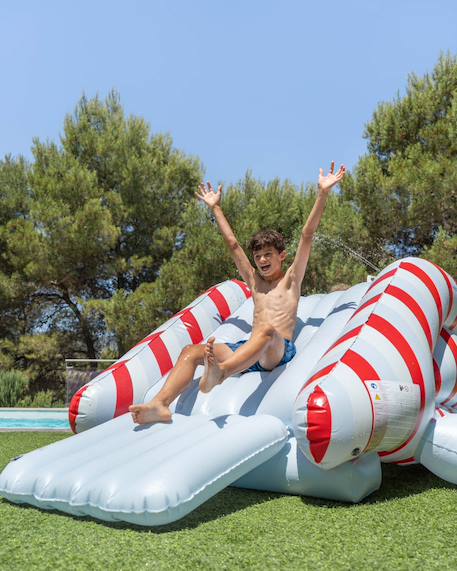 Centre de jeux aquatique enfant avec toboggan Multicolore+Violet 5 - vertbaudet enfant 