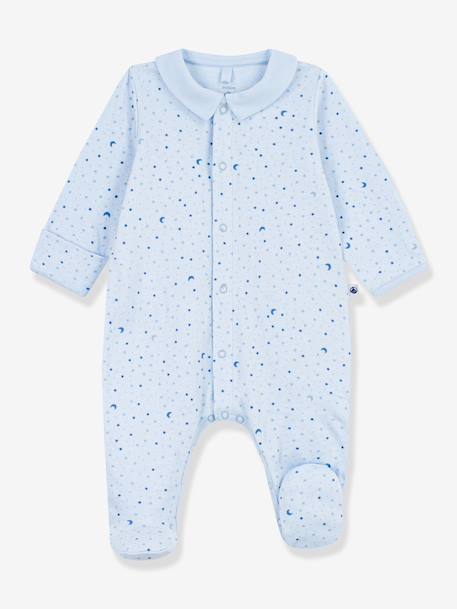 Pyjama bébé imprimé étoile bleu clair 1 - vertbaudet enfant 