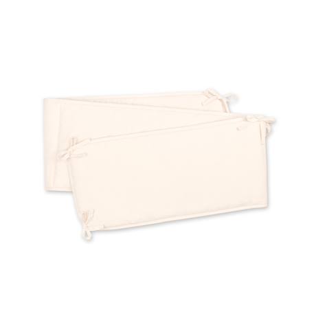 Tour de lit et parc - pure coton Ivoire+Moka+Popcorn 1 - vertbaudet enfant 