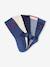Lot de 5 paires de chaussettes 'Cool Kids' garçon bleu azur+bleu nuit+indigo+vert sauge 4 - vertbaudet enfant 