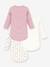 Lot 3 bodies manches longues rose 2 - vertbaudet enfant 