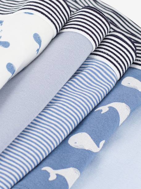 Lot 5 boxers enfant bleu 3 - vertbaudet enfant 