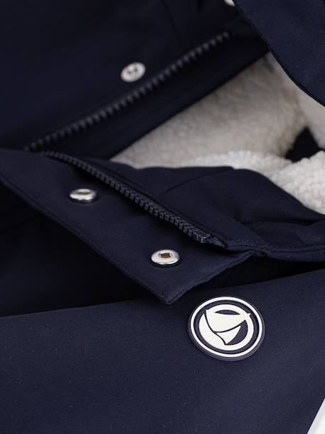Parka enfant mi-longue marine 5 - vertbaudet enfant 