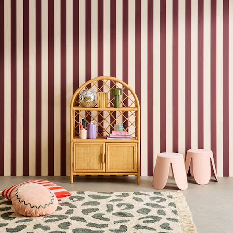 Bibliothèque enfant exotique rotin naturel - 70x30x106cm - arlo Rotin naturel 1 - vertbaudet enfant 