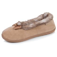 Vêtements de grossesse-Legging, collant-Chaussons ballerines en velours, semelle ultra confort, soutient votre voûte plantaire, mousse à mémoire de forme