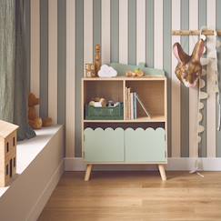 Chambre et rangement-Rangement-Bibliothèque, étagère-Bibliothèque enfant 2 étagères 2 portes