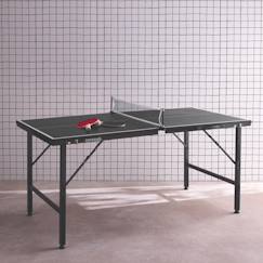 Jouet-Jeux de plein air-Mini table de ping pong pliable 150x75cm indoor, avec 4 raquettes et 6 balles, pour utilisation intérieure