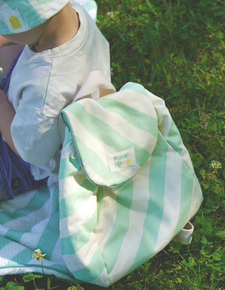 Bébé-Accessoires-Sac-Sac à dos maternelle en coton